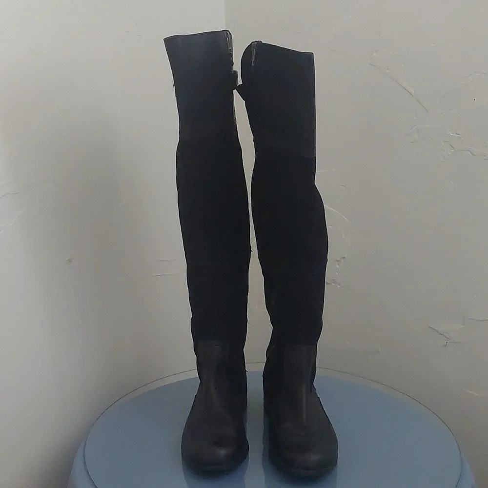 Timberland Black Over-the-Knee Boots